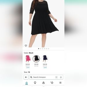 Allegrace dress 2x